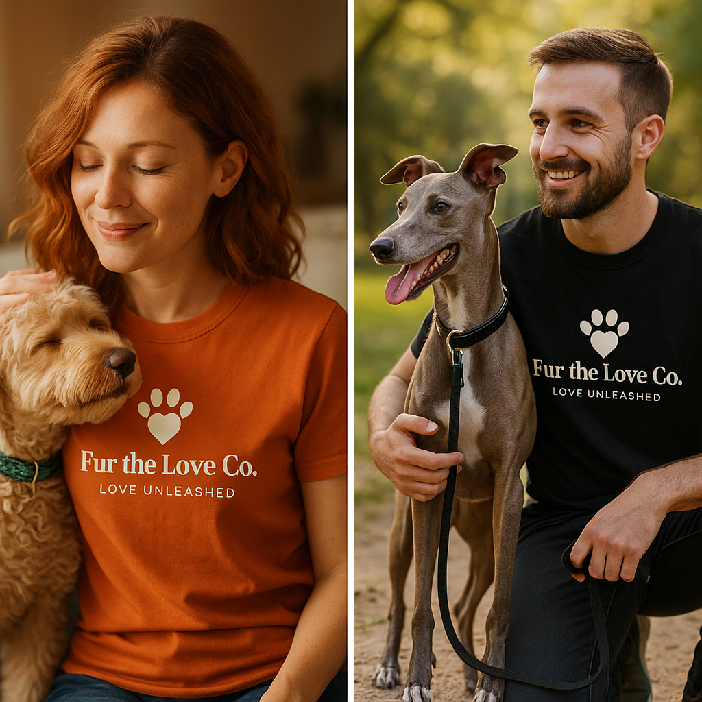 Fur the Love Co.™ “Love Unleashed” Unisex Heavy Cotton Tee