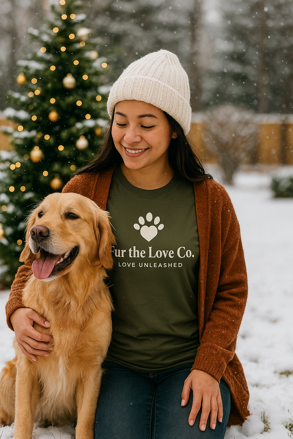 Fur the Love Co.™ “Love Unleashed” Unisex Heavy Cotton Tee
