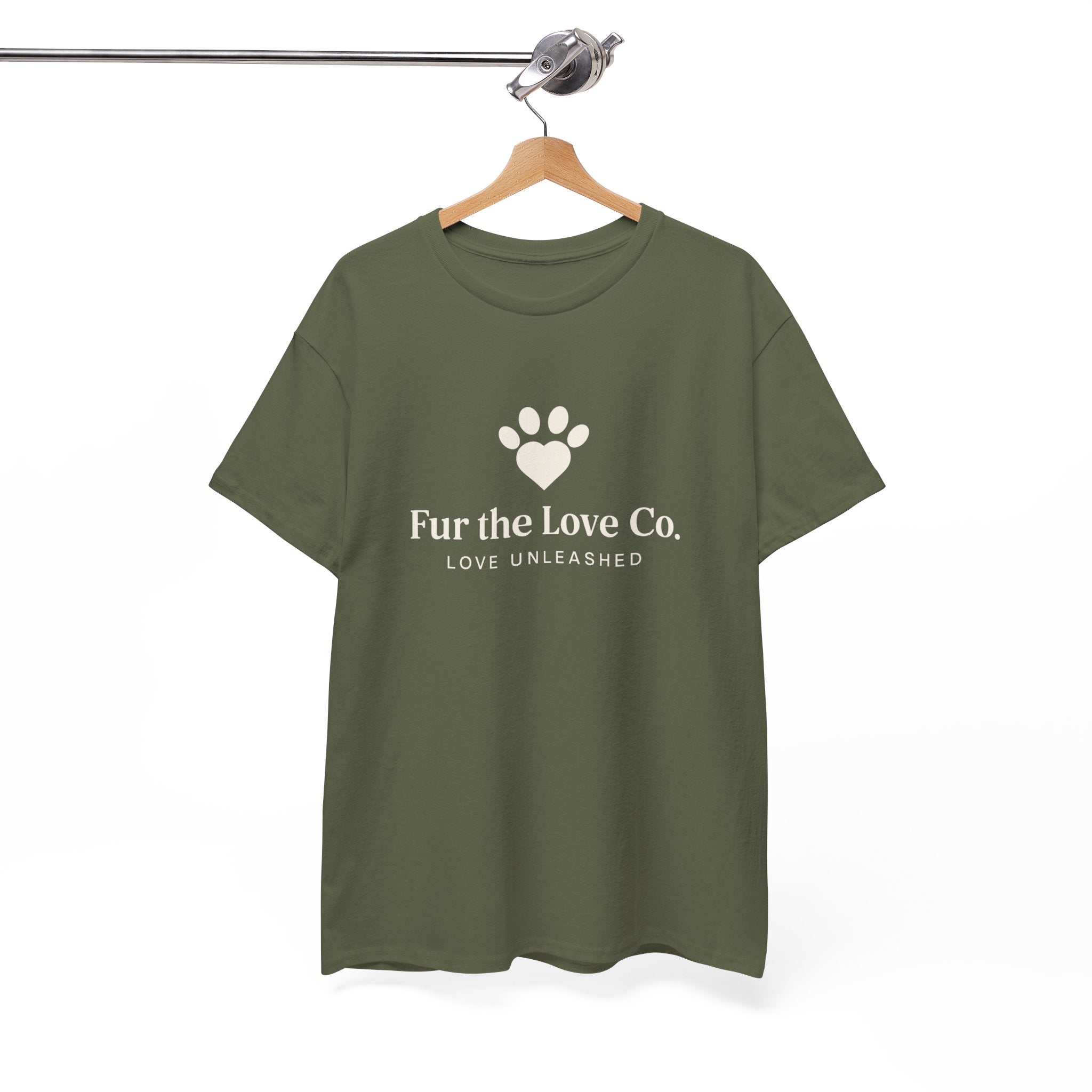 Fur the Love Co.™ “Love Unleashed” Unisex Heavy Cotton Tee